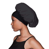 Evolve Evolve Satin Wide Edge Bonnet Black