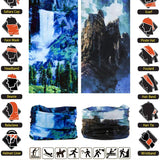 Headband Neck Gaiter Head Wrap Headwear Face Mask Magic Scarf Bandana for Men and Women