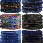 Headband Neck Gaiter Head Wrap Headwear Face Mask Magic Scarf Bandana for Men and Women