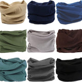 Headband Neck Gaiter Head Wrap Headwear Face Mask Magic Scarf Bandana for Men and Women