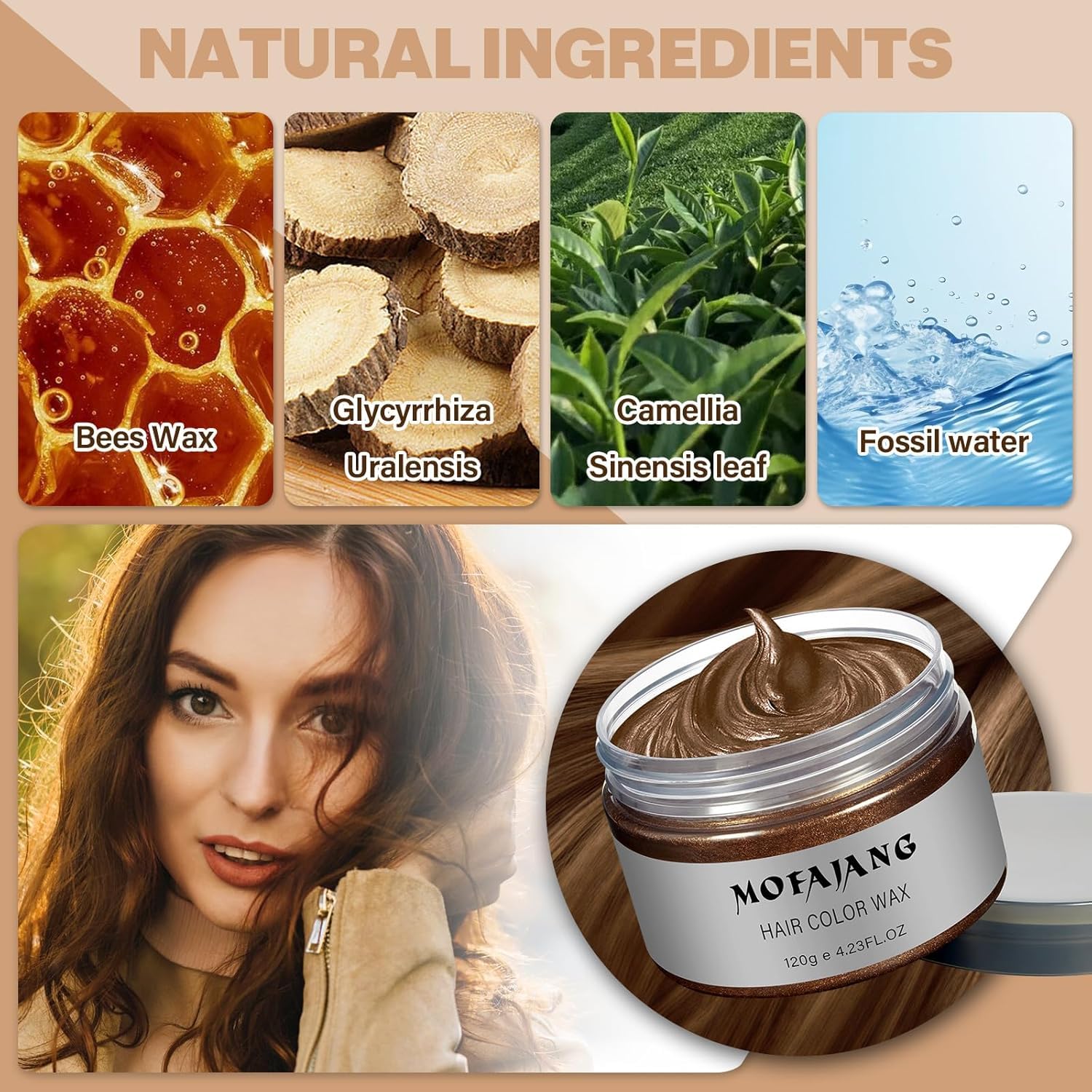 Temporary Instant Color Wax — Bold, Buildable Hair Color for Every Style