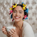 Heatless Flexible Hair Rollers Curlers 42-pack 7" Soft Foam Flexi TwisHair Roller Set: Great alternative to velcro, these rollers come in 42 pieces, all 7-inches with 6 thickness types. Perfect for curling short, medium, and long hair.Heatless Flexible Hair Rollers Curlers 42-pack 7" Soft Foam Flexi Twist